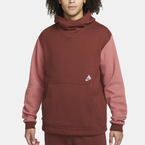 Nike Kyrie Basketball Pullover Oversized Fit Brown Hoodie DQ6111-072 Size XL - Picture 3 of 10